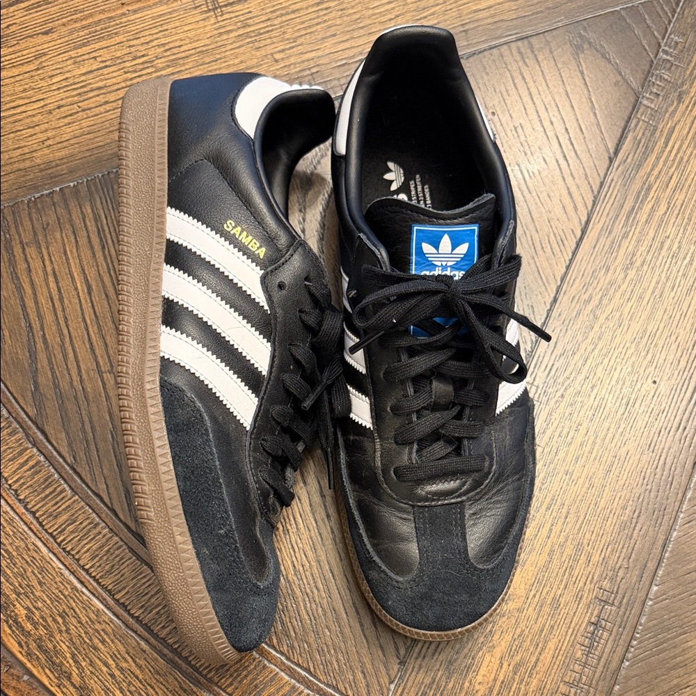 Adidas Samba Black and White Sneakers
